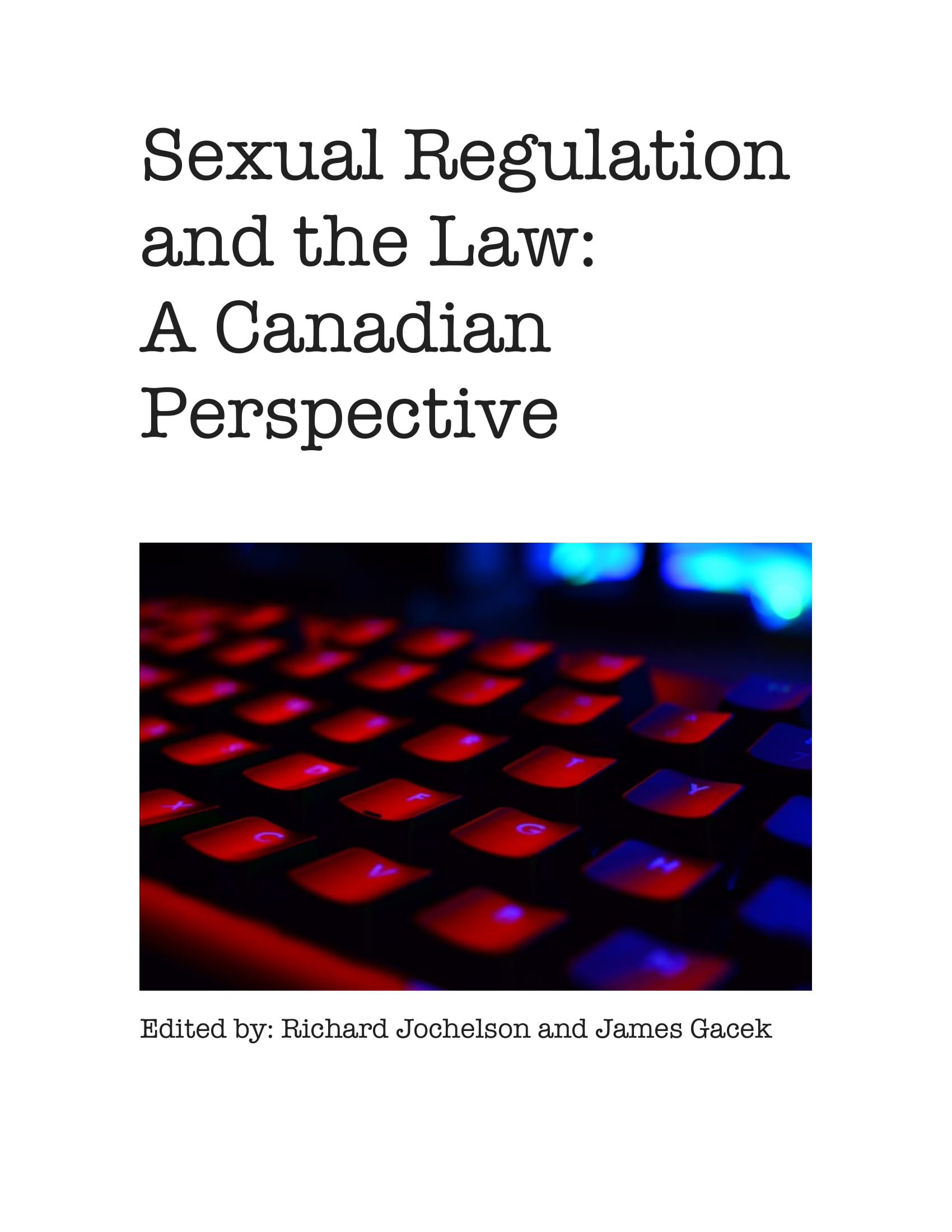 Demeter Press Sexual Regulation And The Law A Canadian Perspective 1002